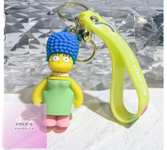 Marge Simpson Key Ring