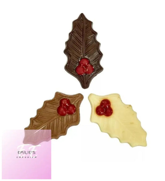 Martichoc Chocolate Holly Leaves 12X150G