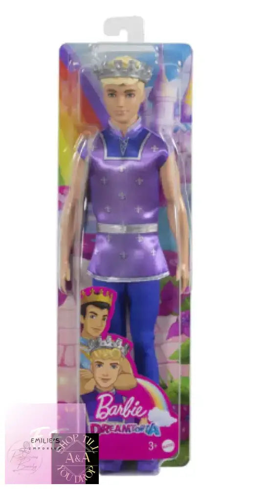 Mattel Barbie Dreamtopia Royal Blonde Ken Doll