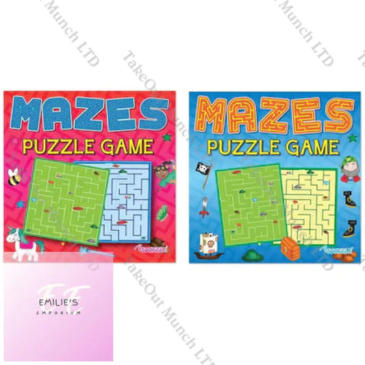 Mazes Puzzle Book - Assorted
