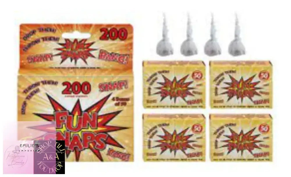 Mega 200 Pack Of Fun Snaps