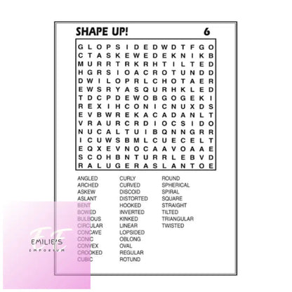 Mega Large Print Word Search Book