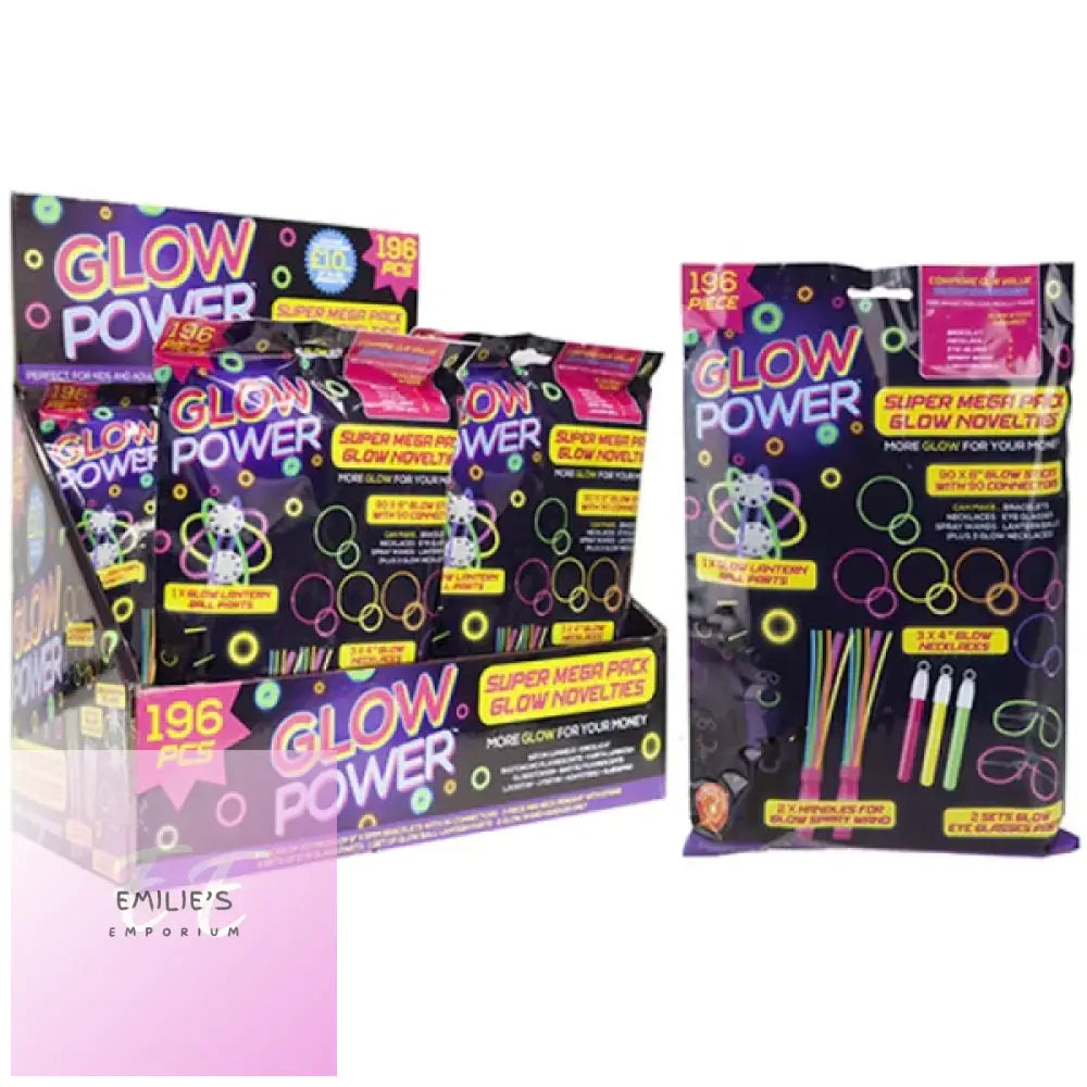 Mega Pack Of Glow Sticks