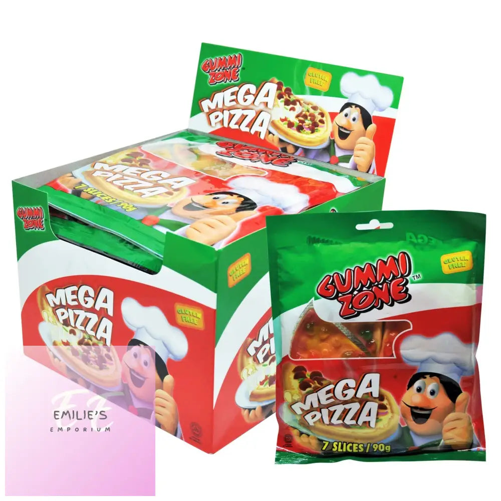 Mega Pizza (Gummi Zone) 12X90G Sweets