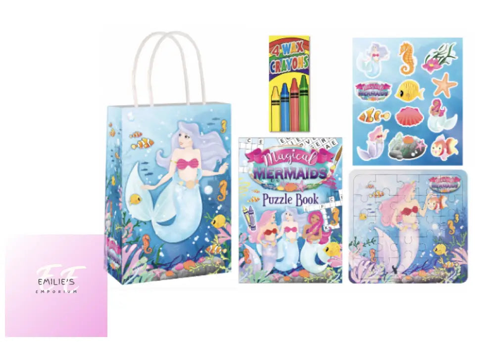 Mermaid Pre - Filled Party Bags