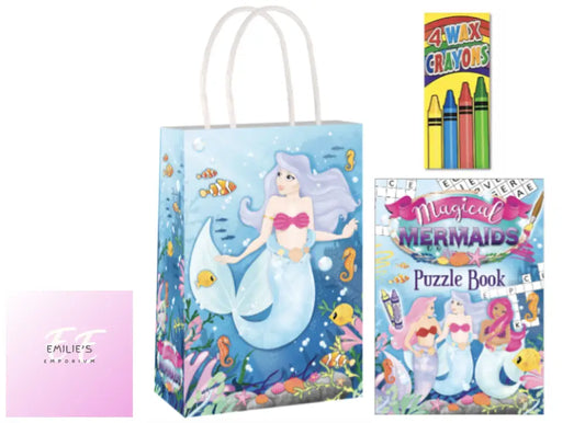 Mermaid Pre - Filled Party Bags - Includes 2 Items