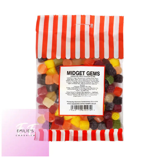 Midget Gems 140G Sweets