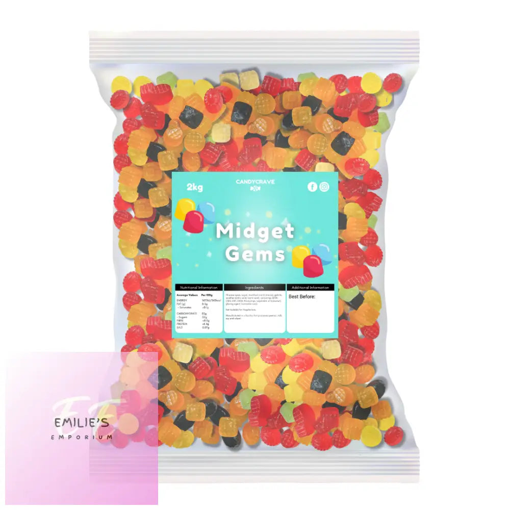 Midget Gems (Candycrave) 2Kg