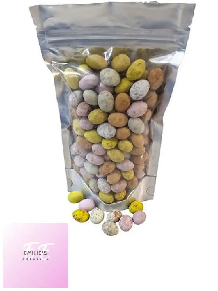 Milk Chocolate Mini Eggs - Silver Pouch