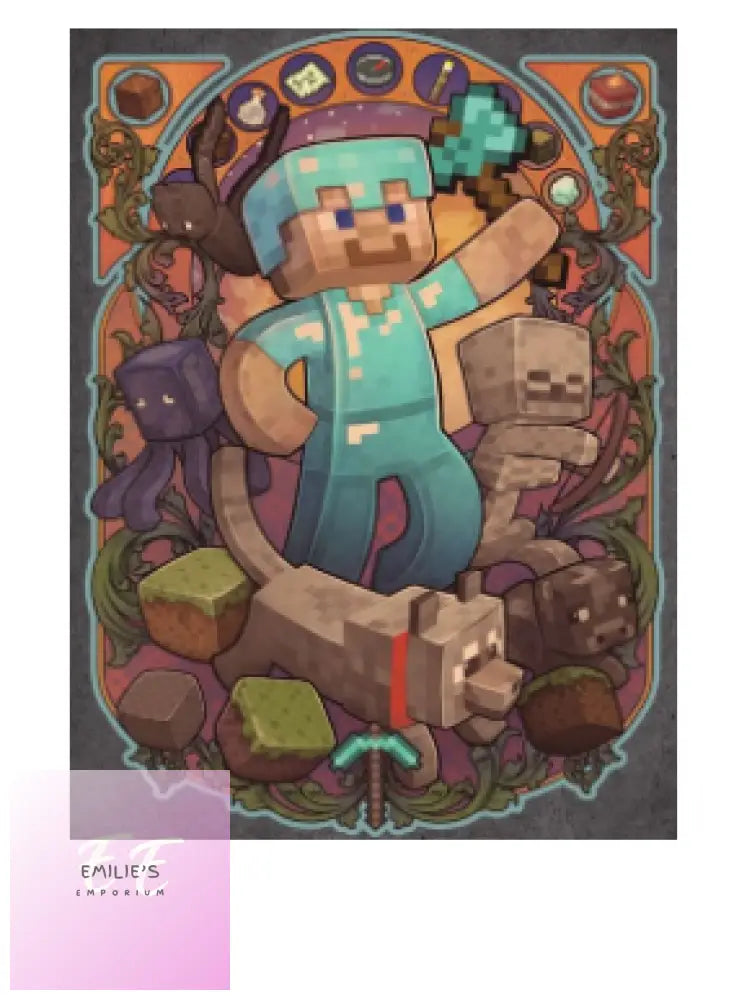 Minecraft Diamond Art