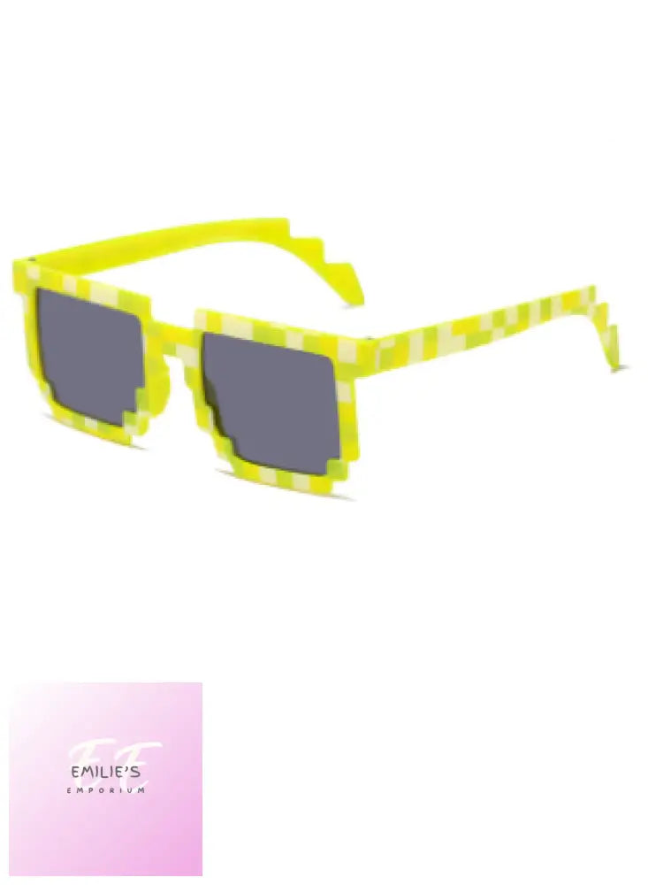 Minecraft Kids Sunglasses- Choices Yellow