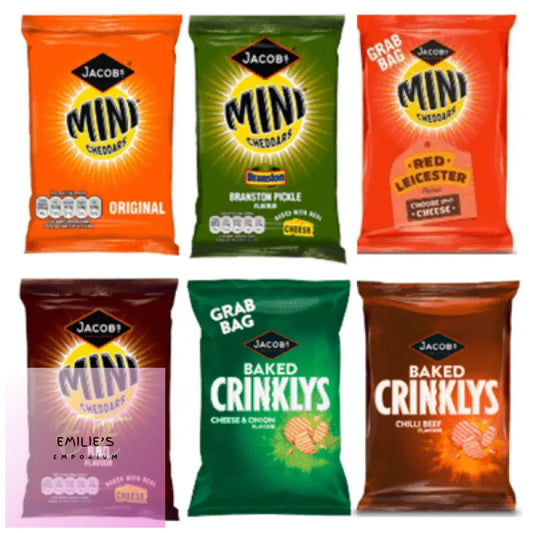 Mini Cheddars Grab Bag Mixed 30X45G Snack Foods