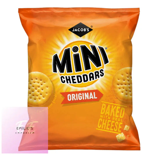 Mini Cheddars Original Case 35Gx44 Snack Foods