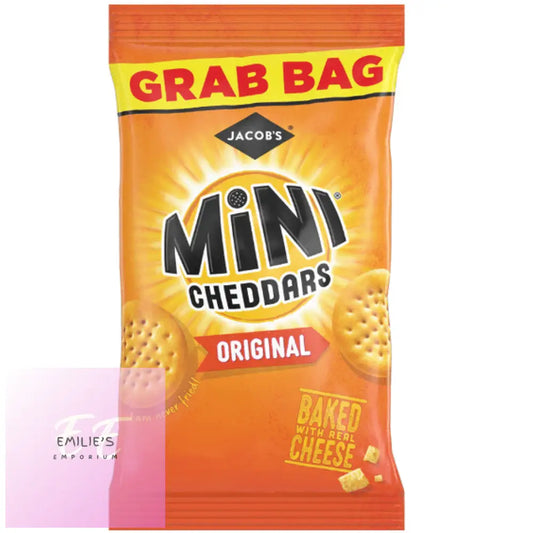 Mini Cheddars Original Grab Bag Case 30X45G Snack Foods