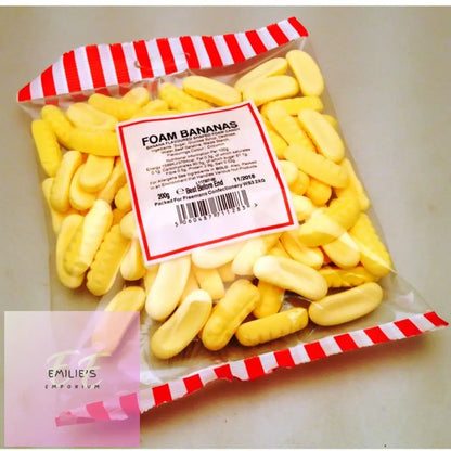 Mini Foam Bananas 100G Sweets