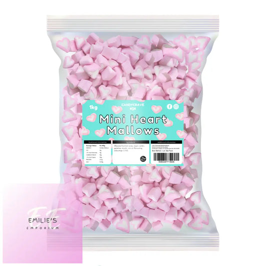Mini Heart Mallows (Candycrave) 1Kg