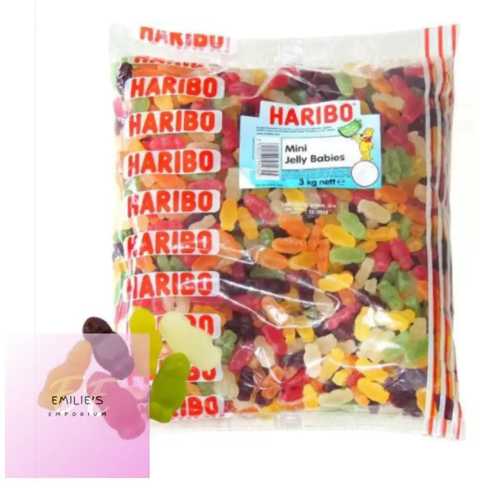 Mini Jelly Babies (Haribo) 3Kg