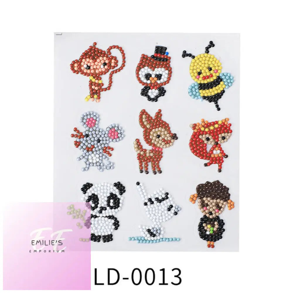 Mini Kids Diamond Arts - Choice Of Design Animals 2