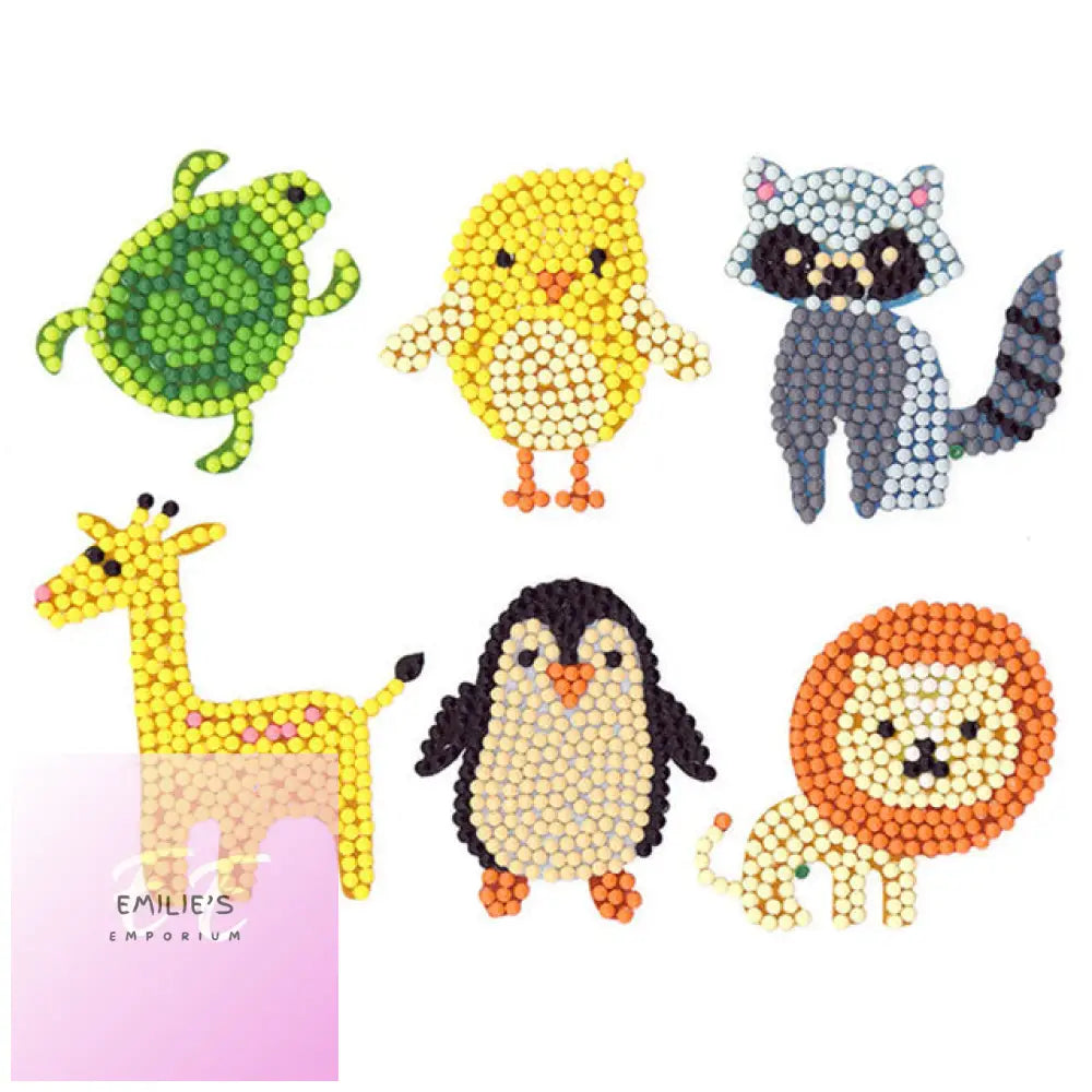 Mini Kids Diamond Arts - Choice Of Design Animals 5