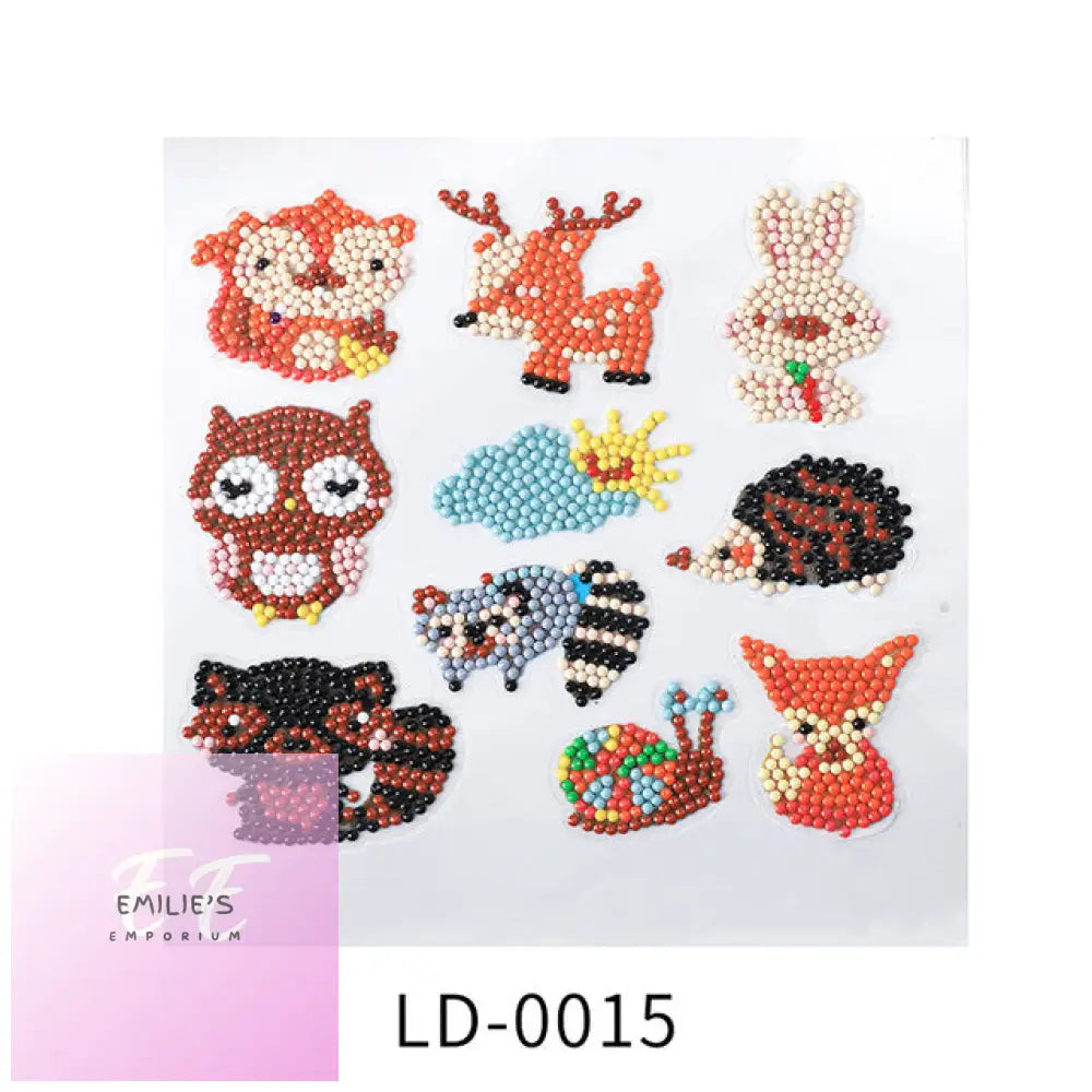 Mini Kids Diamond Arts - Choice Of Design Animals