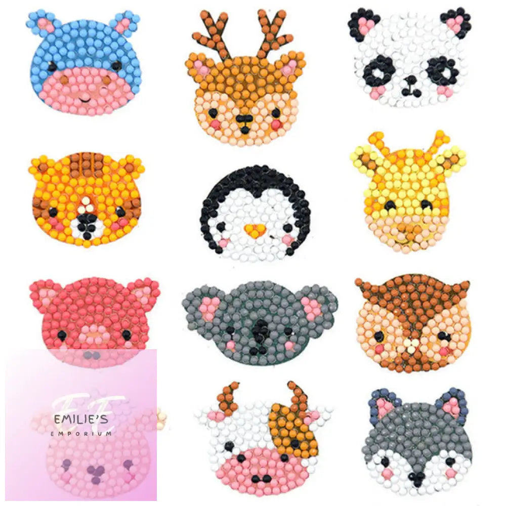 Mini Kids Diamond Arts - Choice Of Design Animals 6