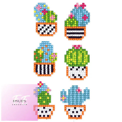 Mini Kids Diamond Arts - Choice Of Design Cactuses