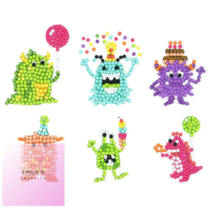 Mini Kids Diamond Arts - Choice Of Design Monsters