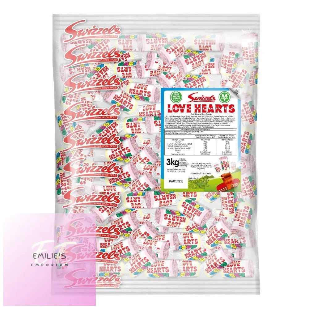 Mini Love Hearts (Swizzels Matlow) 3Kg