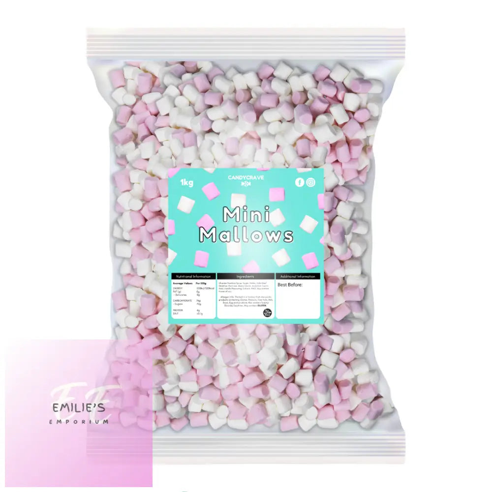 Mini Mallows (Candycrave) 1Kg Candy & Chocolate