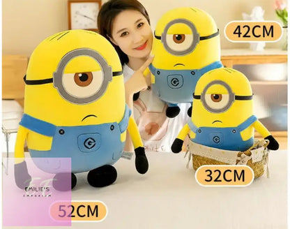 Minion Bob Plush Toy- Size Choices