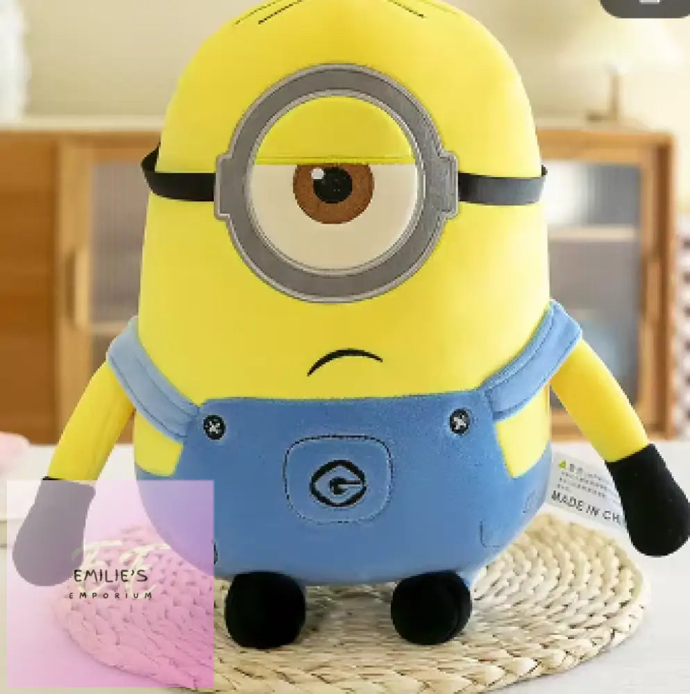 Minion Bob Plush Toy- Size Choices