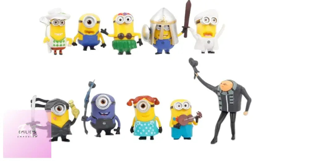 Minions Despicable Me Toys X10