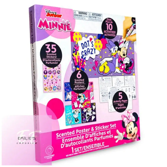 Minnie Mouse Jumbo Scented Poster And Sticker Set
