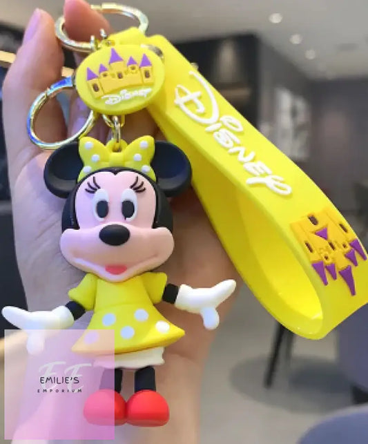 Minnie Mouse Wearing Yellow King Ring