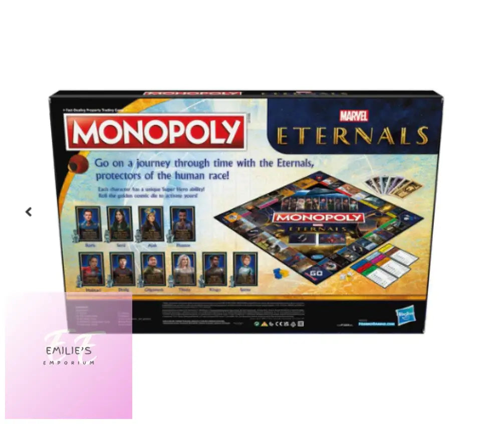 Monopoly Board Game - Marvel Studios’ Eternals Edition