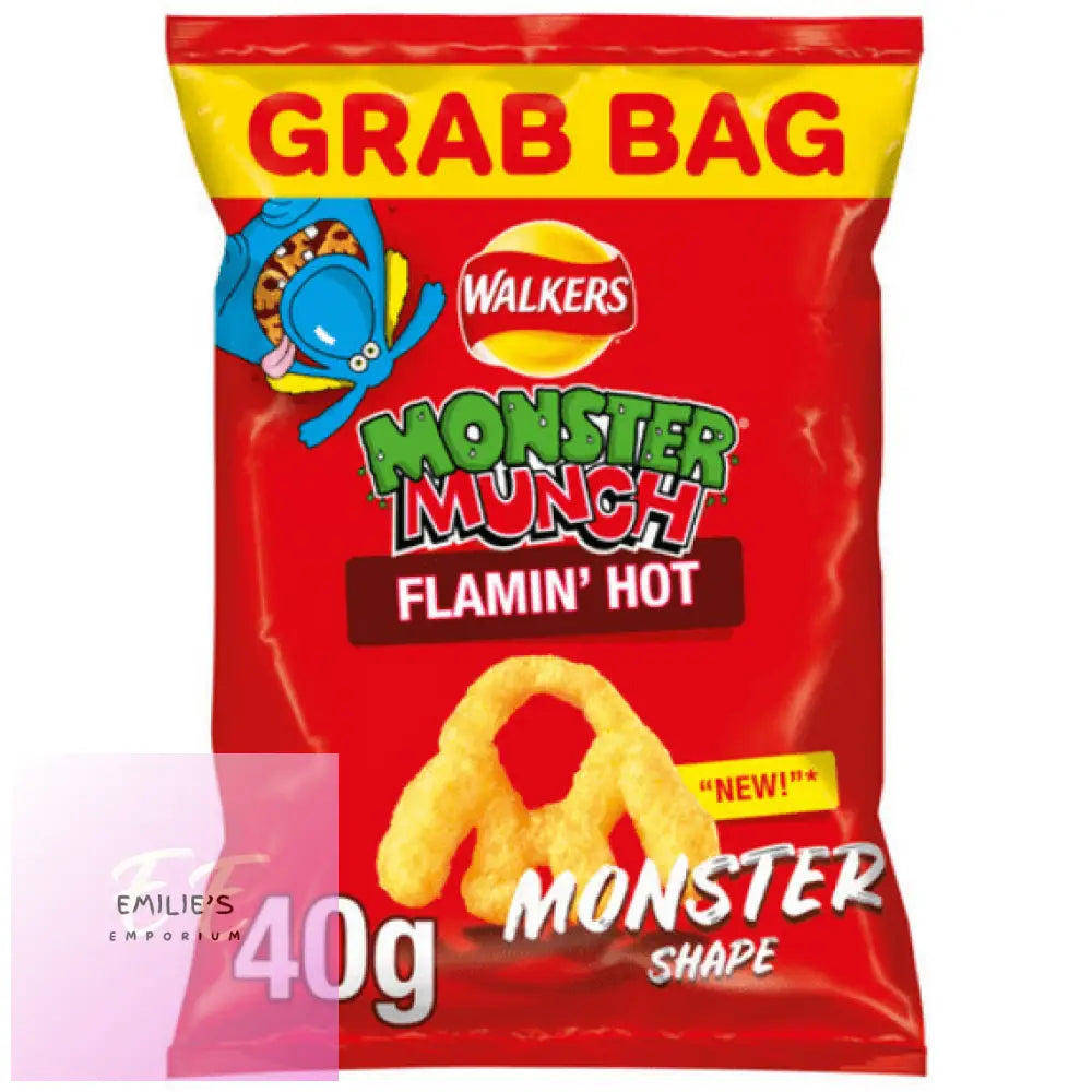 Monster Munch Flamin Hot 40G (Pack Of 30)