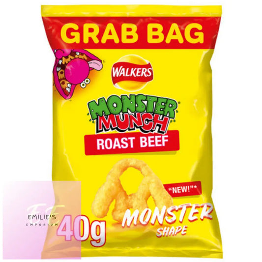 Monster Munch Roast Beef 40G (Pack Of 30)
