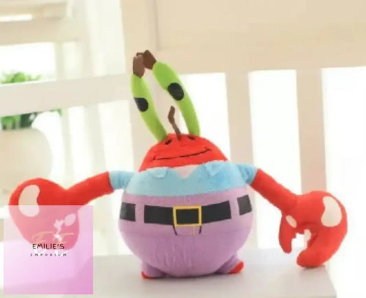 Mr Krabs Plush Toy 25Cm
