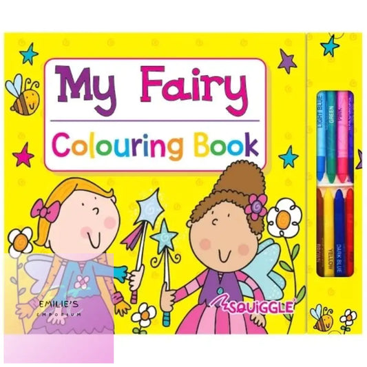 My Colouring Books With Crayons Fairy