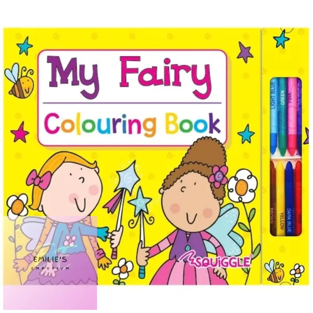 My Colouring Books With Crayons Fairy