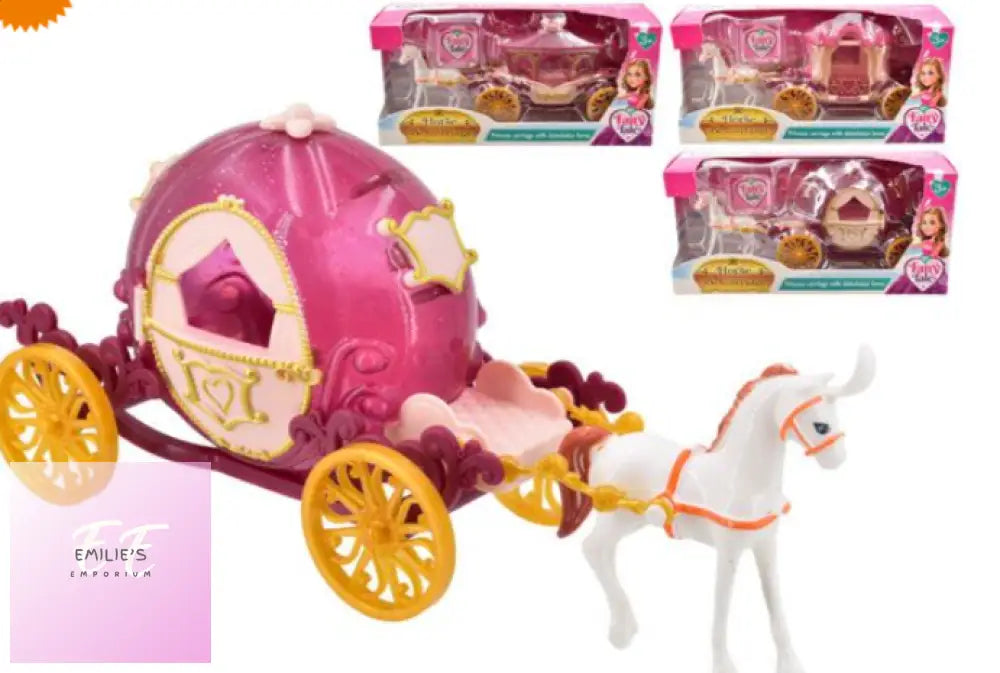 My Fairy Tale Horse & Carriage Play Set...assorted Picked At Random