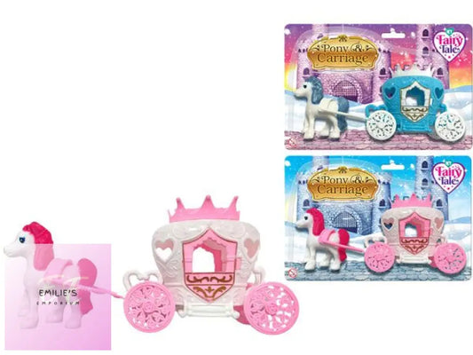 My Fairy Tale Pony & Carriage Set X24