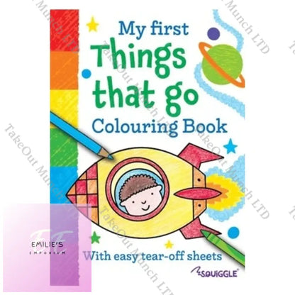 My First Animal / Things That Go Colouring Book - Assorted