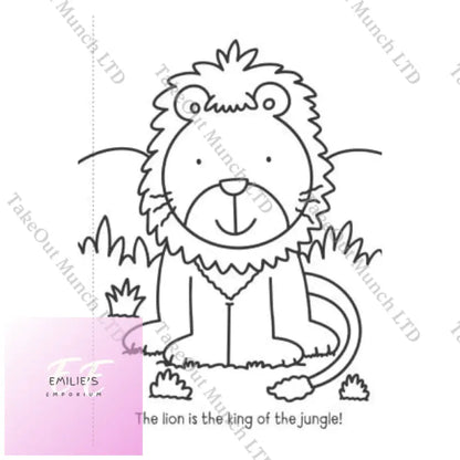 My First Animal / Things That Go Colouring Book - Assorted