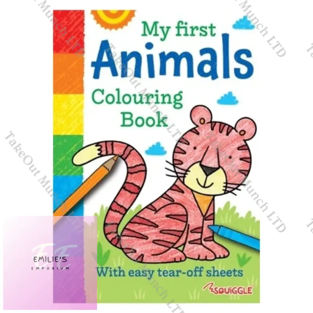 My First Animal / Things That Go Colouring Book - Assorted