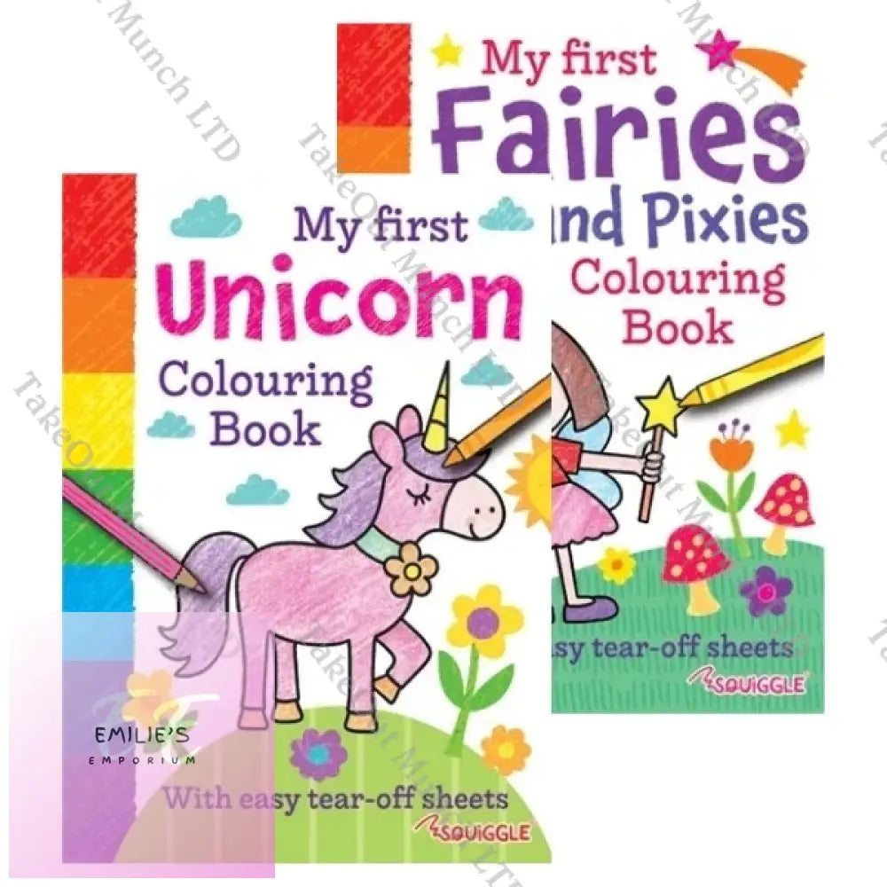 My First Unicorn / Fairies Colouring Book - Assorted