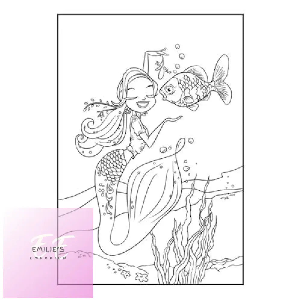 My Magical Mermaid Colouring Book