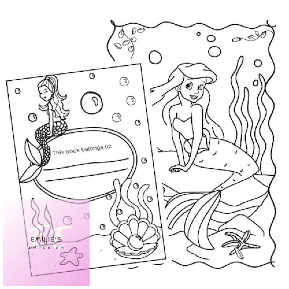 My Magical Mermaid Colouring Book