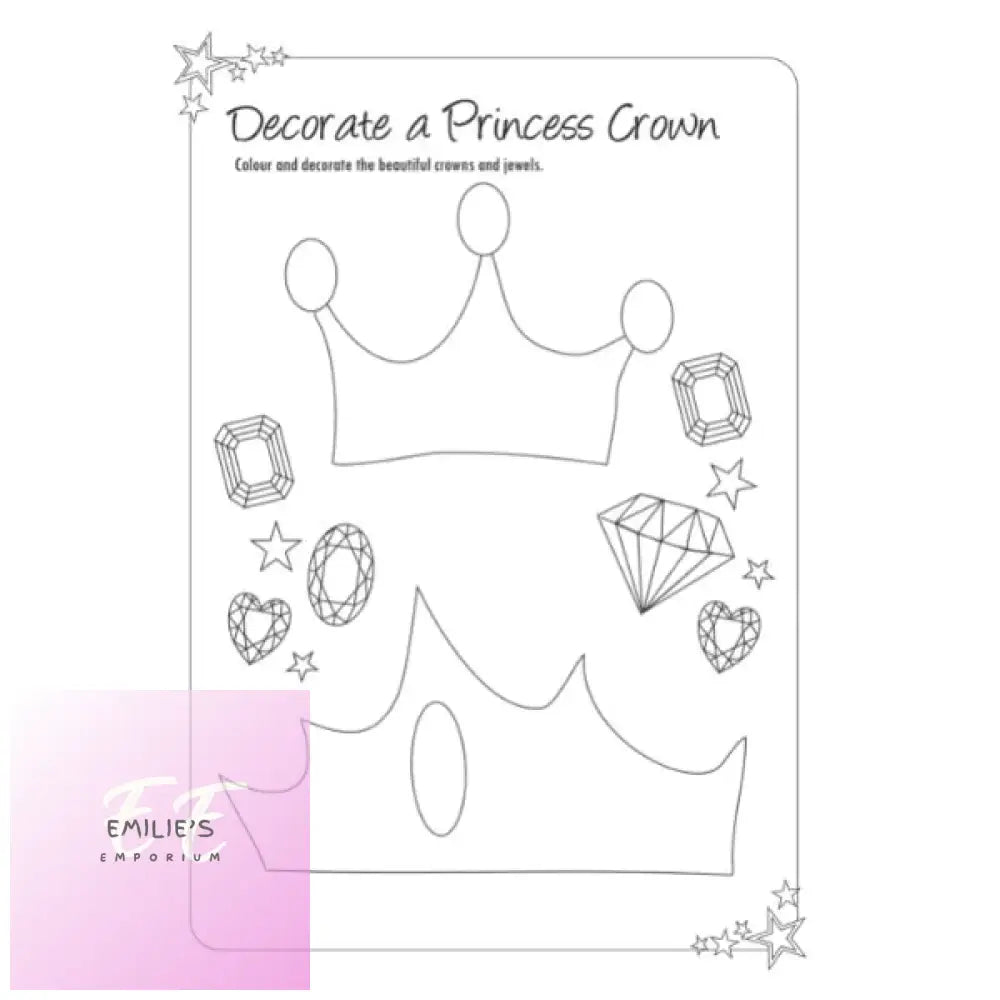 My Pretty Princess Ballerina Activity Book - 22 Pages