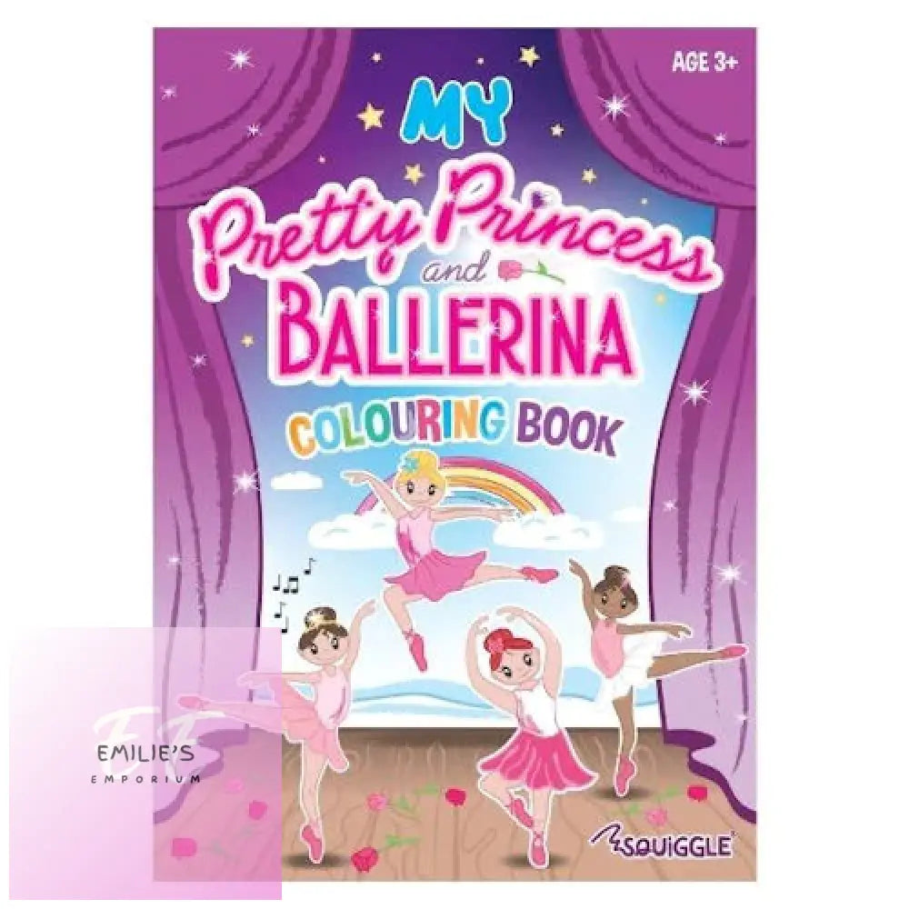 My Pretty Princess & Ballerina Colouring Book